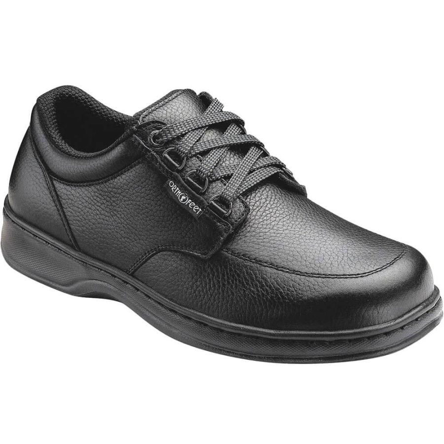 Orthofeet Shoes Avery Island 410 - Men's Comfort Orthopedic Diabetic Shoe - Casual and Dress Shoe - Narrow - Extra Wide - Extra Depth for Orthotics