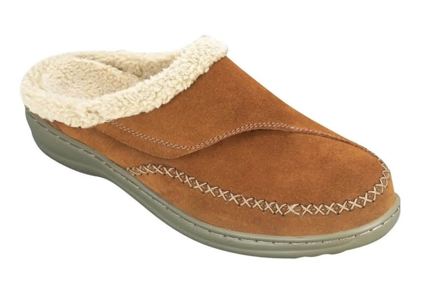 Orthofeet Shoes Charlotte S731 Women's Slip on Slipper - Extra Wide - Extra Depth