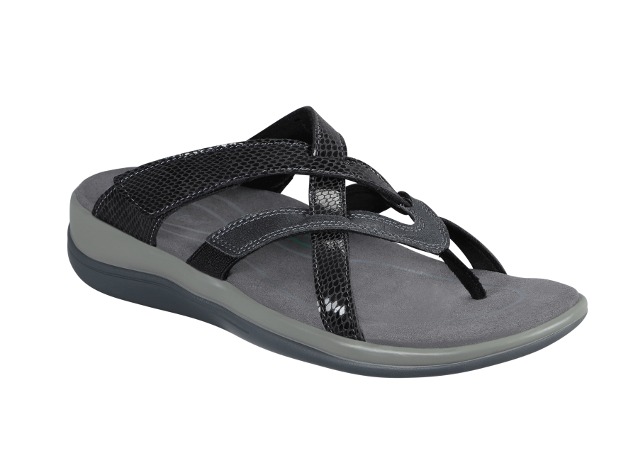 Orthofeet Shoes Clio 976 Women's Sandal - Comfort Orthopedic Sandal - Wide