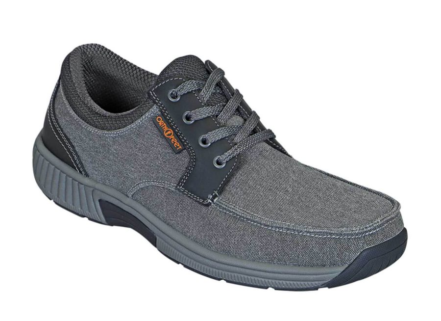 Orthofeet Shoes Porto 425 - Men's Comfort Orthopedic Casual Shoe - Extra Wide - Extra Depth