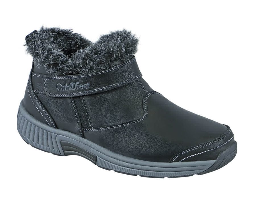 Orthofeet Shoes Sienna 793 Women's Slipper Boots - Extra Wide - Extra Depth