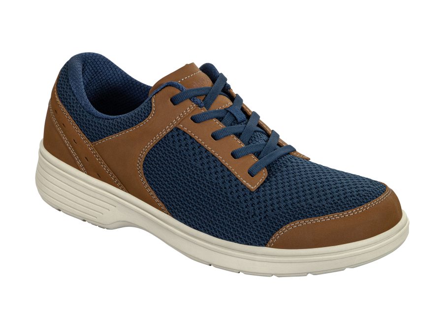 Orthofeet Shoes Tabor 20215 Men's Casual Shoe - Stretch Fabric - Extra Wide - Extra Depth