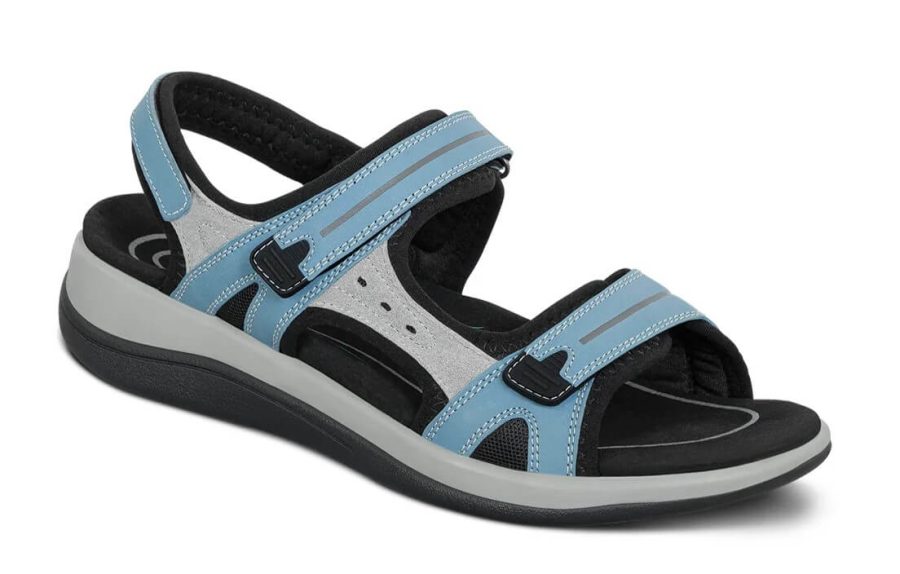 Orthofeet Shoes Venice 925 Women's Comfort Sandal - Wide - Cushioned Footbed