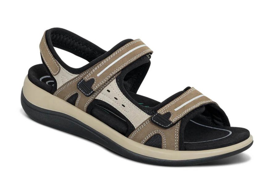 Orthofeet Shoes Venice 926 Women's Comfort Sandal - Wide - Cushioned Footbed