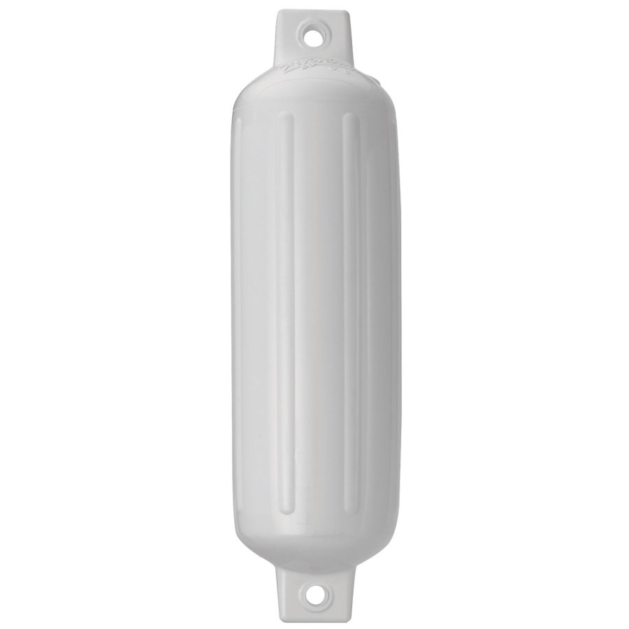 POLYFORM G-4-WHITEWO G-4 TWIN EYE FENDER 6.5 INCH X 22 INCH WHITE