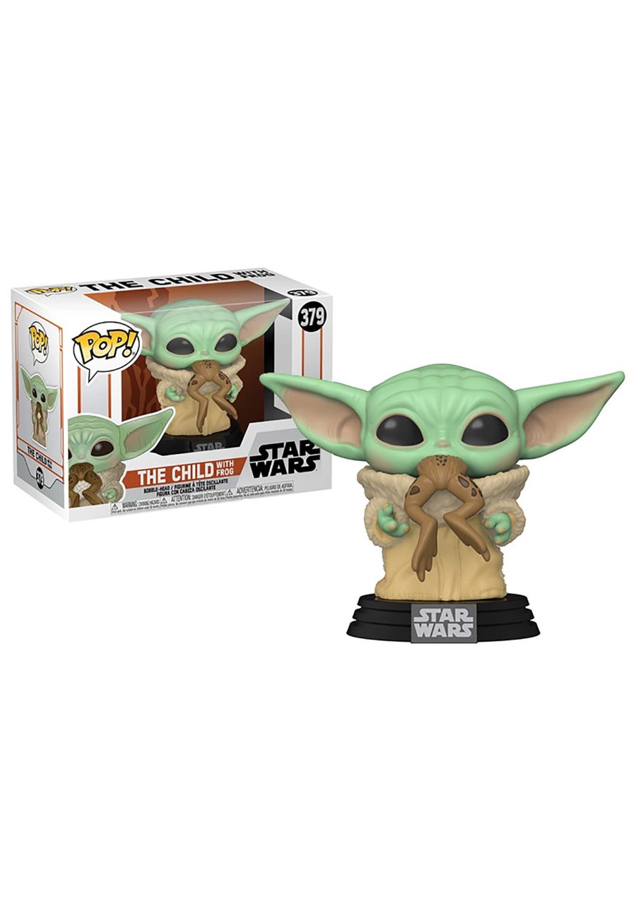 POP! Star Wars: Mandalorian- The Child w/Frog