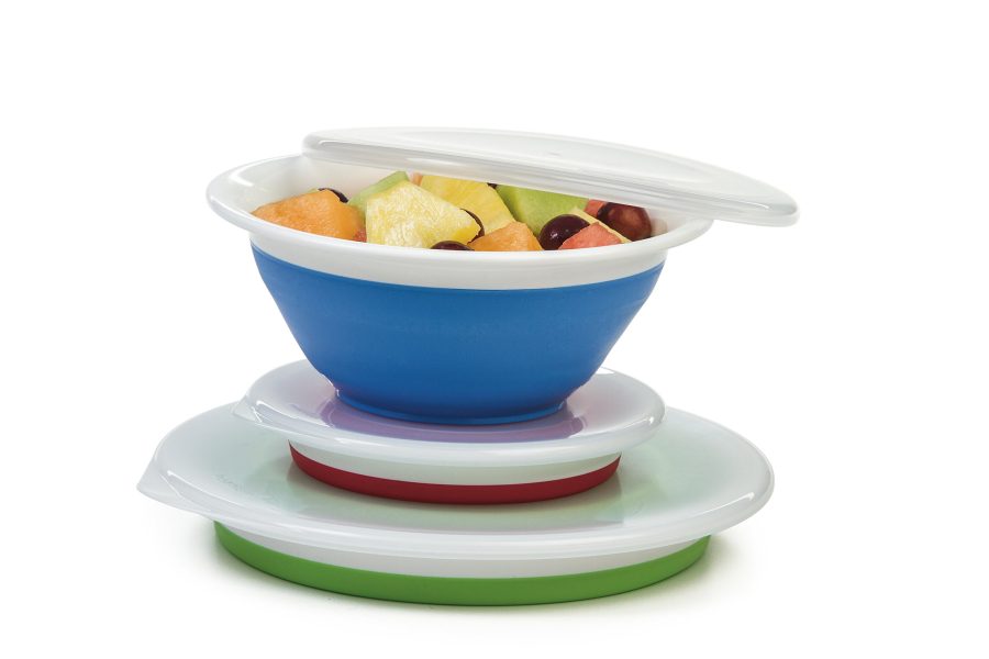 PROGRESSIVE CB-25 Prepworks Thinstore Collapsible Prep/Storage Bowls with Lids - Set of 3