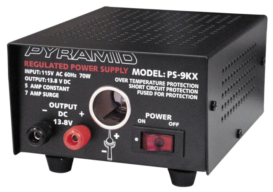 PYRAMID PS9KX Power Supply Fully Regulated