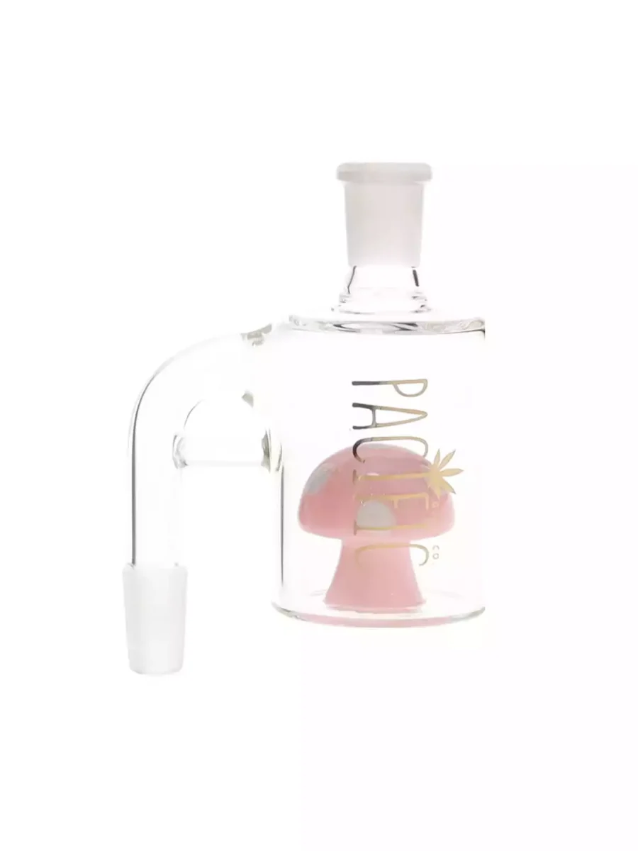 Pacific Color Mushroom 90 Degree 14MM Joint Ash Catcher