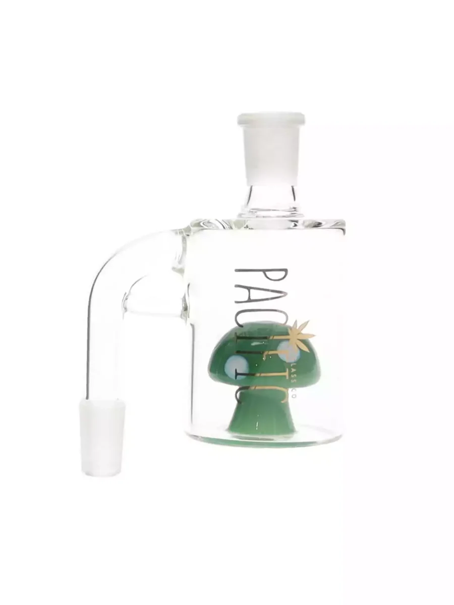 Pacific Color Mushroom 90 Degree 14MM Joint Ash Catcher