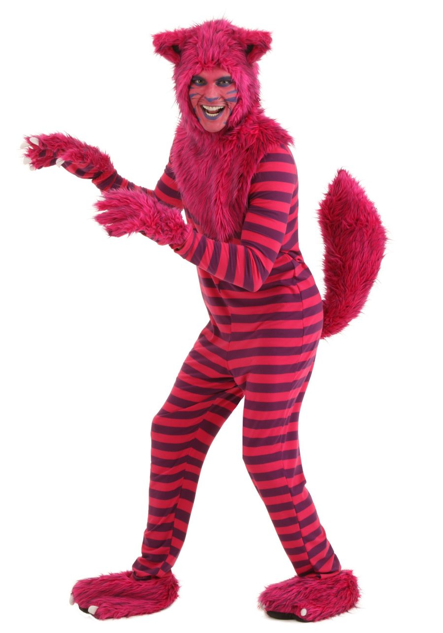 Plus Size Deluxe Cheshire Cat Adult Costume