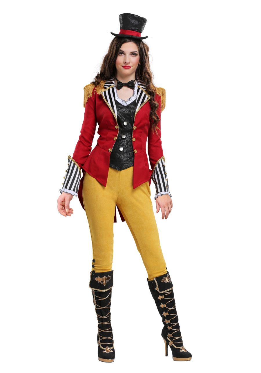 Plus Size Ravishing Ringmaster Costume for Women