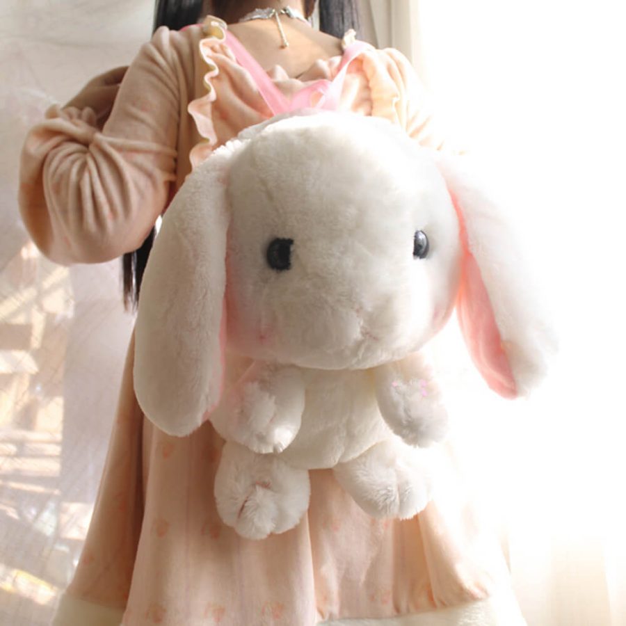 Plush Bunny Backpack