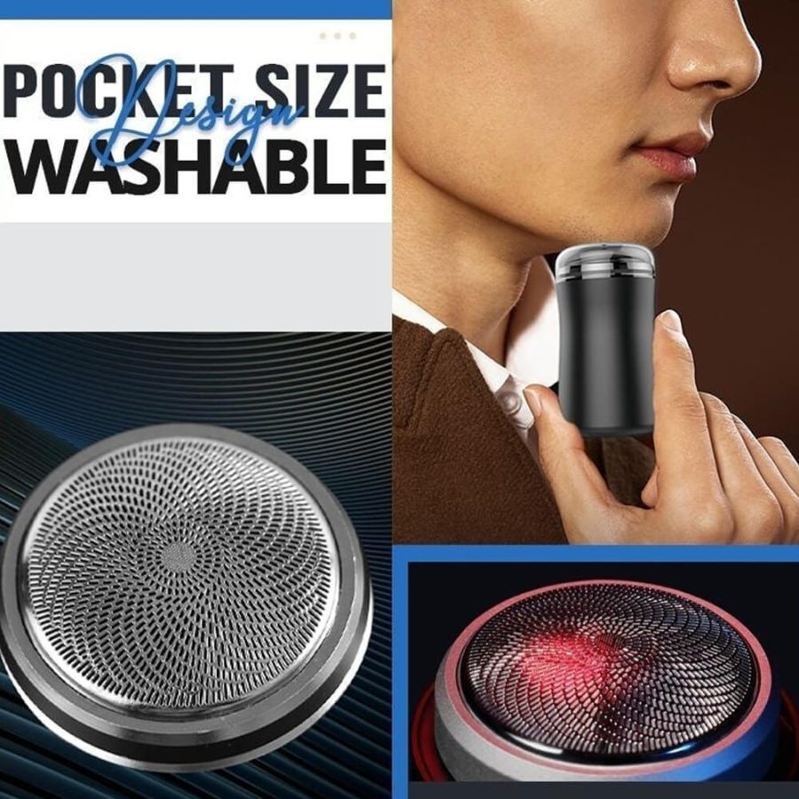 Pocket Size Washable Electric Razor