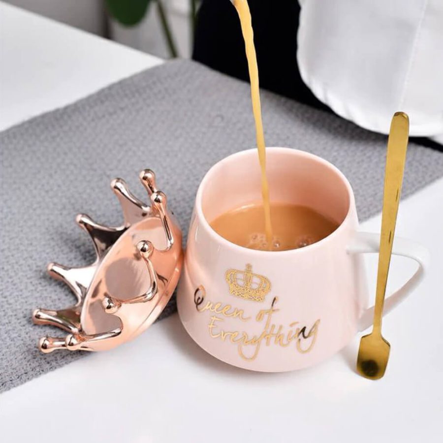 Queen Of Everything Mug with Crown