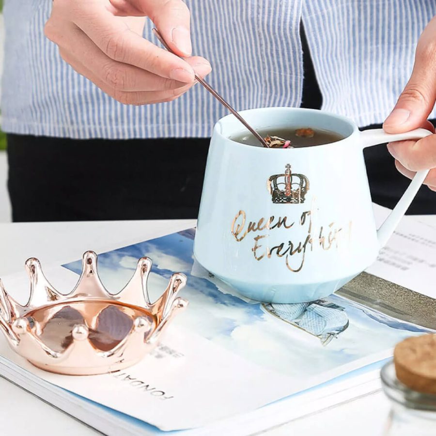 Queen Of Everything Mug with Crown