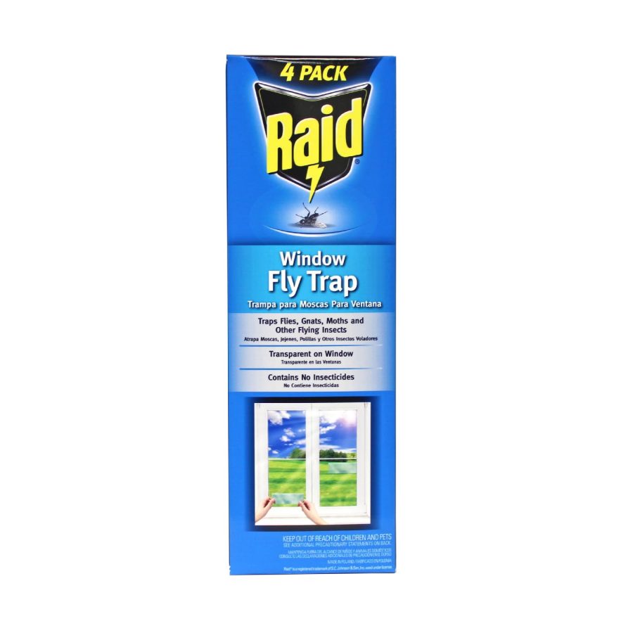 RAID FTRP-RAID Raid Window Fly Traps, 4 Traps (Pack of 4)