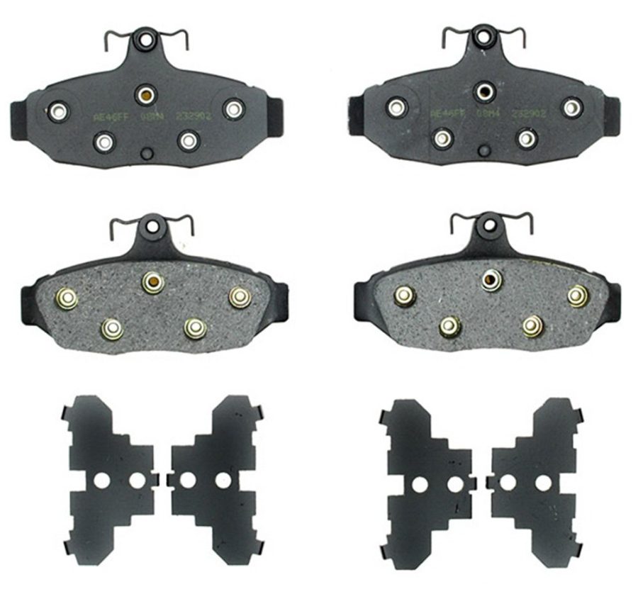 RAYBESTOS PGD347 Professional Grade Organic Disc Brake Pad Set