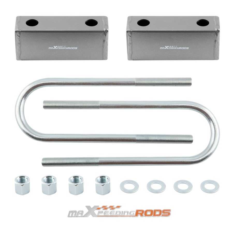 Rear Drop Kit 3 Lowering Blocks compatible for Chevy GMC C10 1963-1972