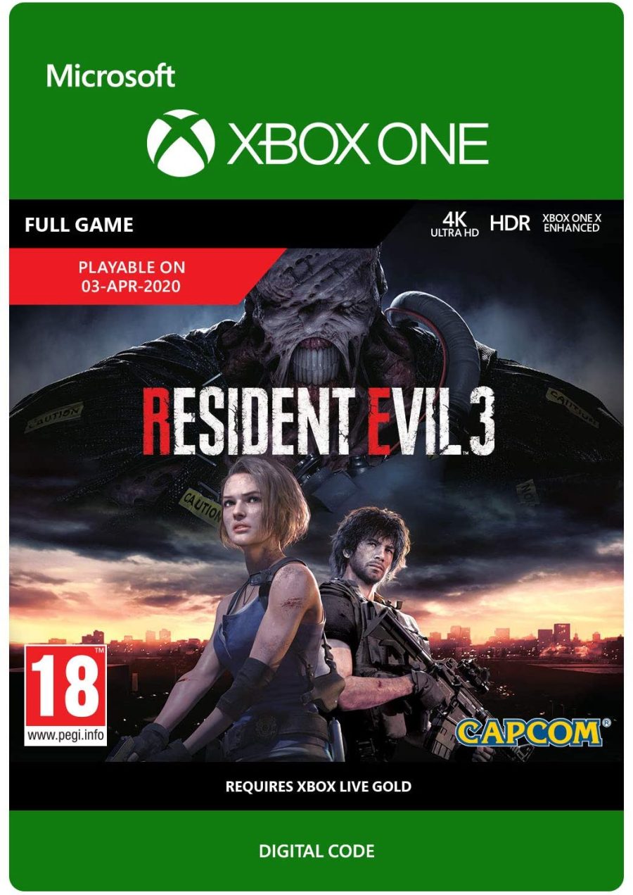 Resident Evil 3 for Xbox One (USA)