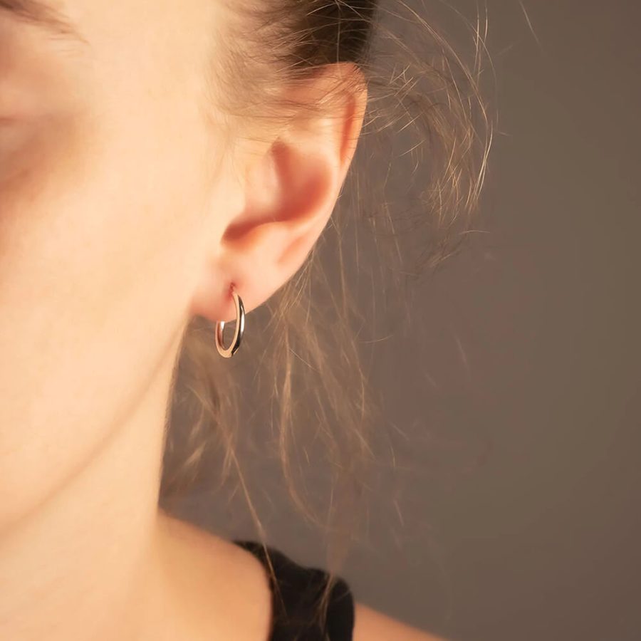 Retractable Hoop Earrings