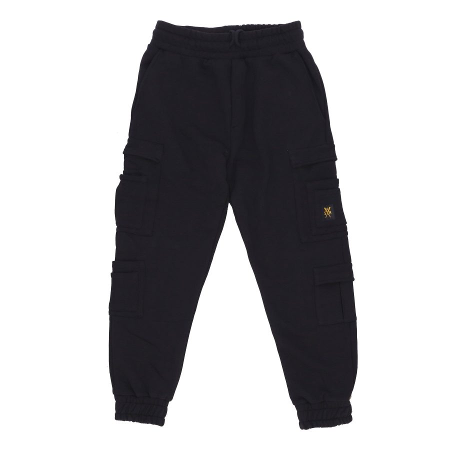 Retrofuture Combat Jogger Men's Fleece Tracksuit Pants Black