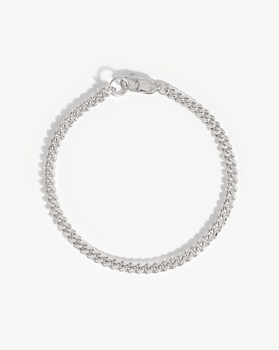 Round Curb Chain Bracelet