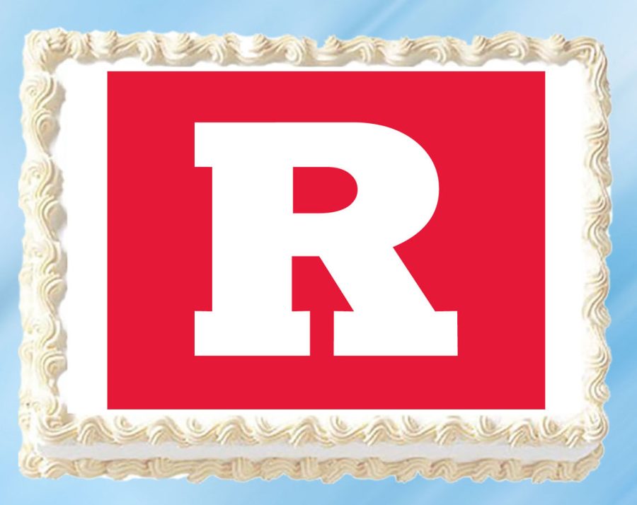 Rutgers Edible Image Topper Cupcake Frosting 1/4 Sheet 8.5 x 11"