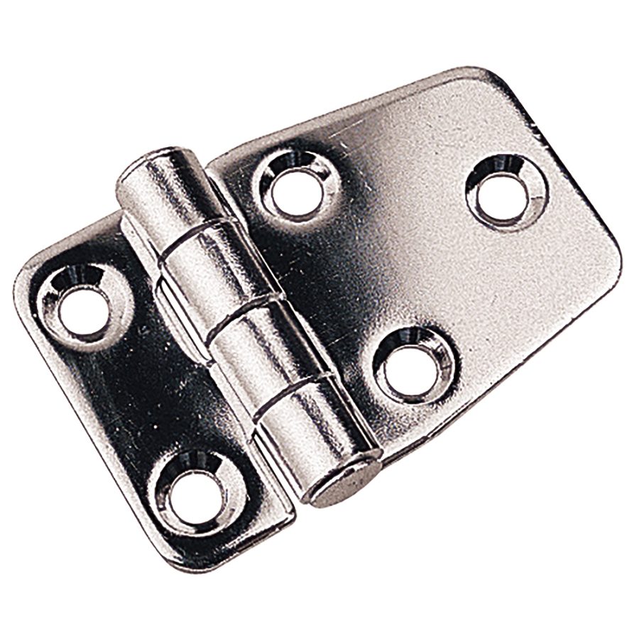 SEA-DOG 201510 STAINLESS STEEL SHORT SIDE DOOR HINGE - STAMPED #8 SCREWS INDIVIDUAL BULK PACKAGING