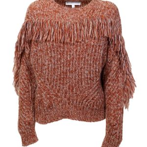 SKILLS & GENES FRINGE SWEATER