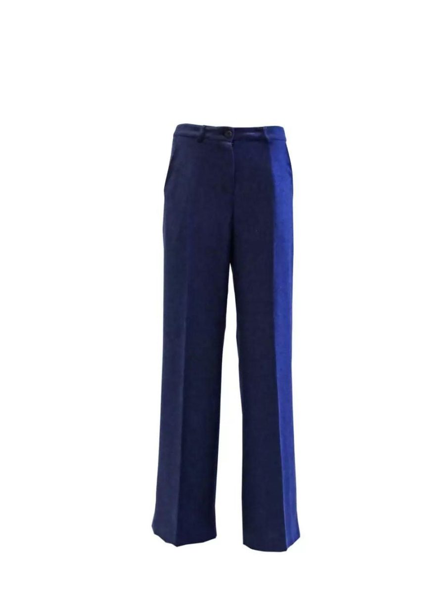 SKILLS & GENES TROUSERS WITH PLEAT