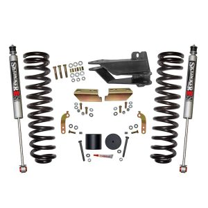 SKYJACKER F1725VBK-M Leveling Kit Suspension; 2-1/2 Inch Lift; Coil Springs; With Front M95 Monotube Shock Absorbers/ Coil Springs/ Track Bar Bracket/ Stabilizer Bar Brackets/ Bump Stop Spacers/ Brake Line Extension Brackets/ Hardware