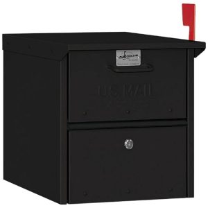 Salsbury Industries 4325BLK, Black Roadside Mailbox