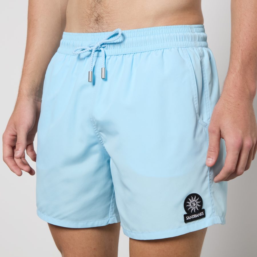 Sandbanks Badge Logo Shell Swim Shorts - S