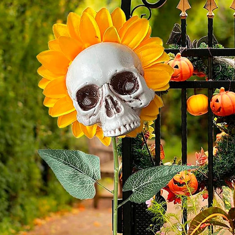 Skull Sunflower