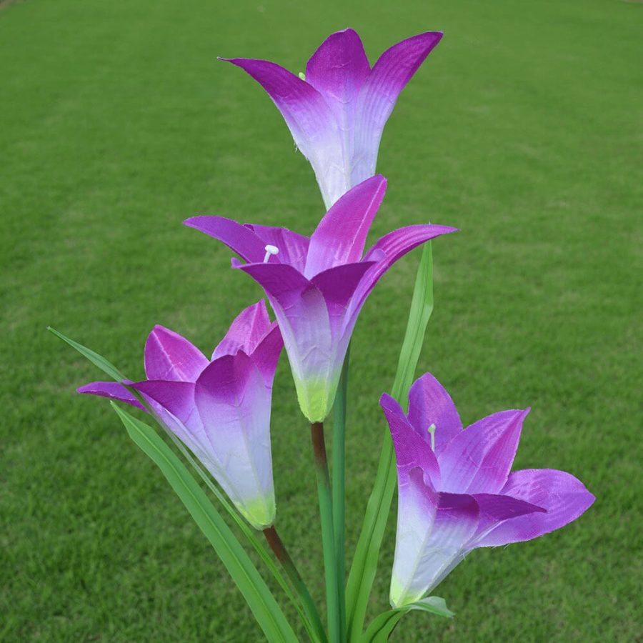 Solar Lily Flower Lights