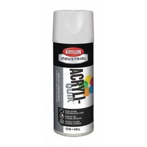 Spray Paint, White, Gloss, 12 Oz.