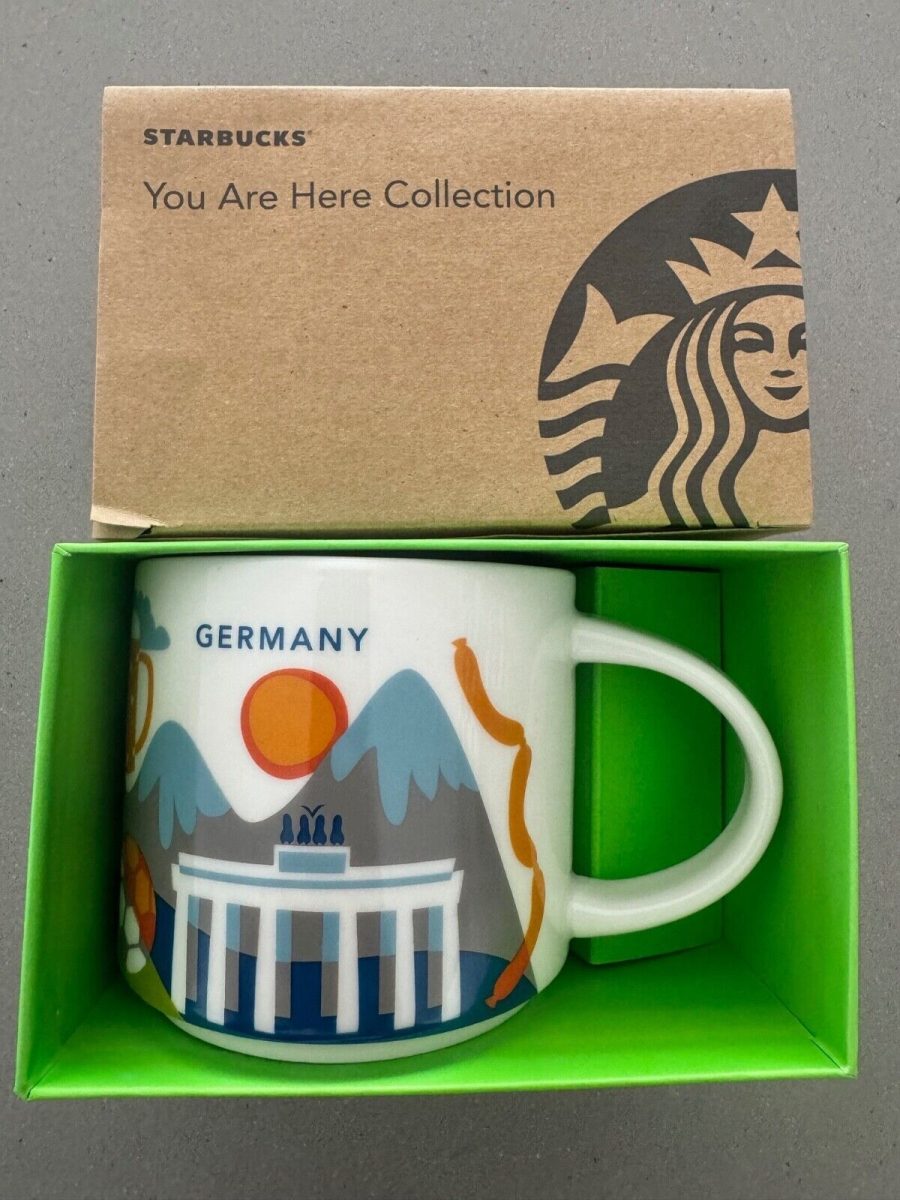 Starbucks ceramic mug GERMANY You Are Here Collection NEW