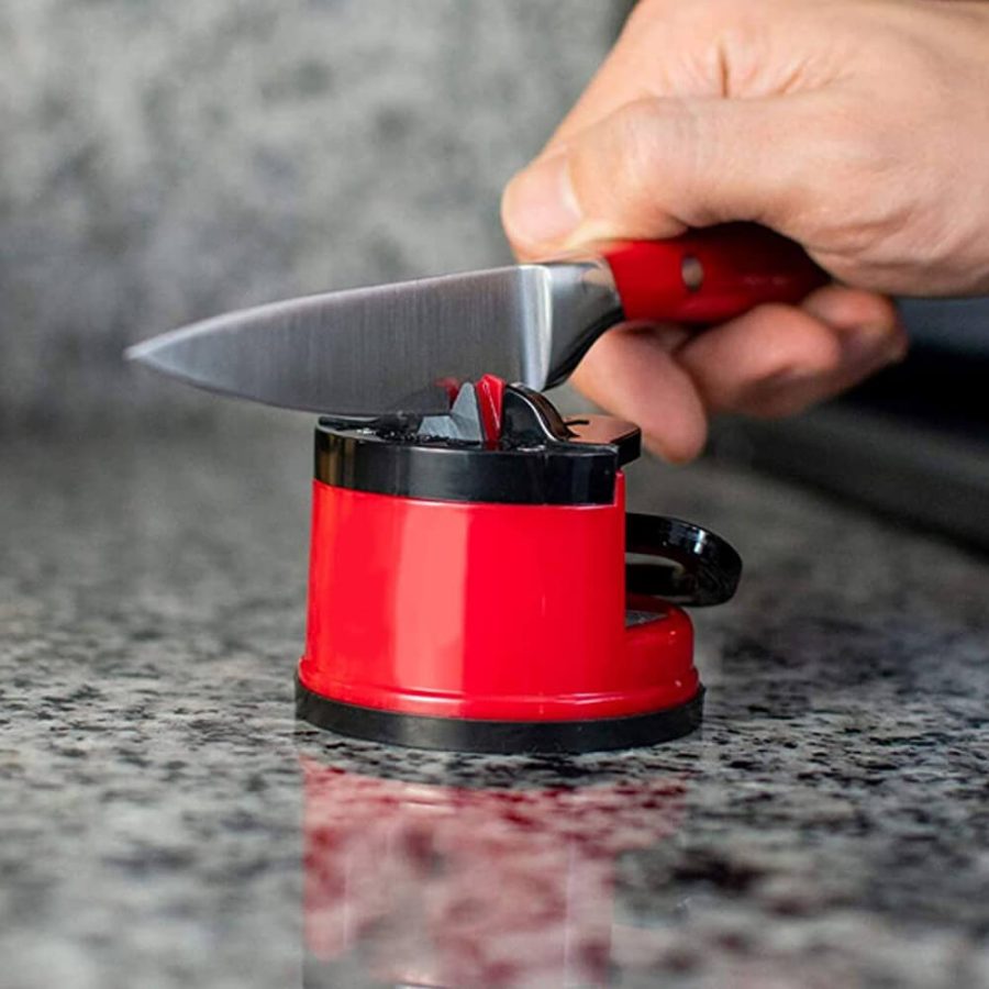 Suction Cup Whetstone Knife Sharpener