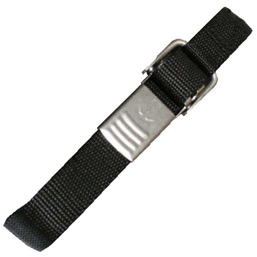 T-H MARINE BS-1-54SS-DP 54 INCH BATTERY STRAP W/STAINLESS STEEL BUCKLE