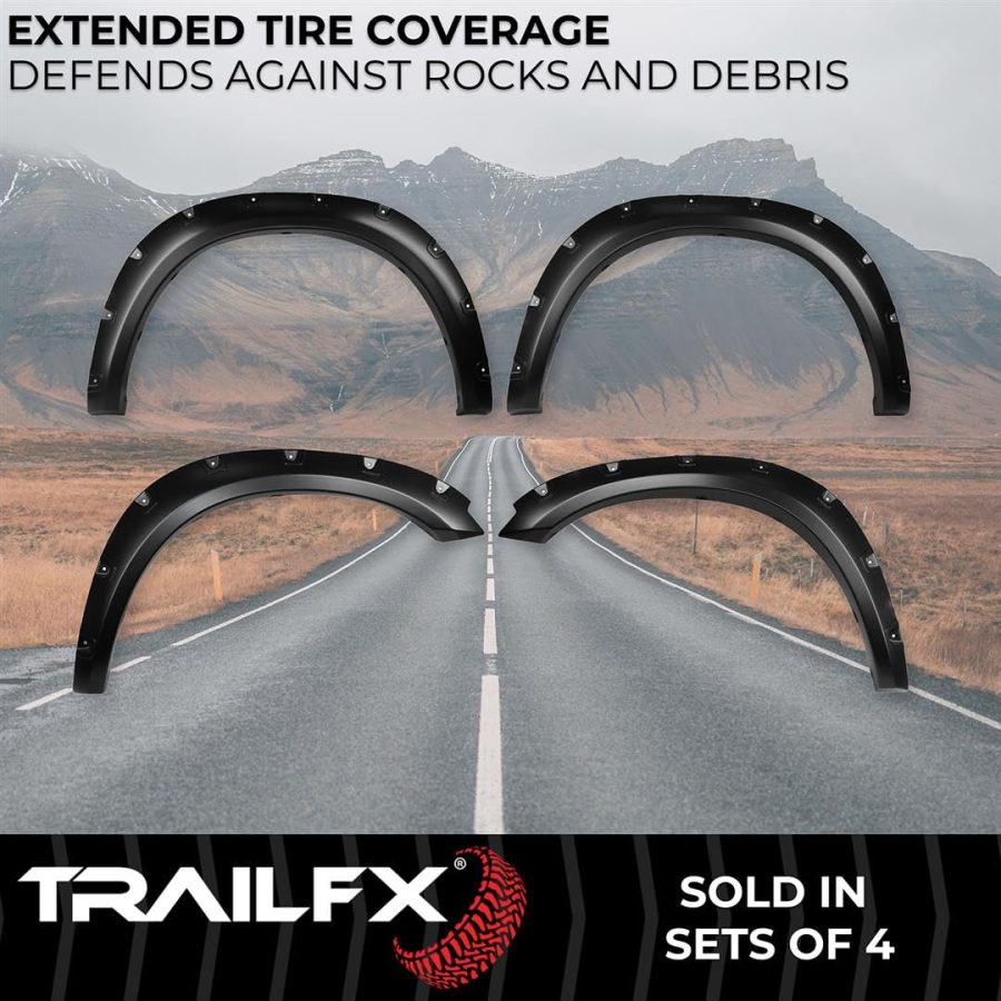 TRAILFX TFD3002S Pocket Style Flare Smooth Set Of 4