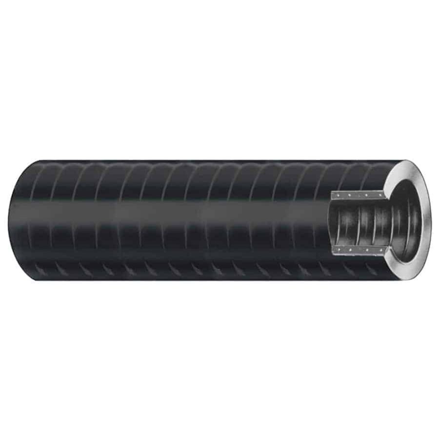 TRIDENT MARINE 149-1186-FT 1-1/8 INCH VAC XHD BILGE AND LIVE WELL HOSE BLACK