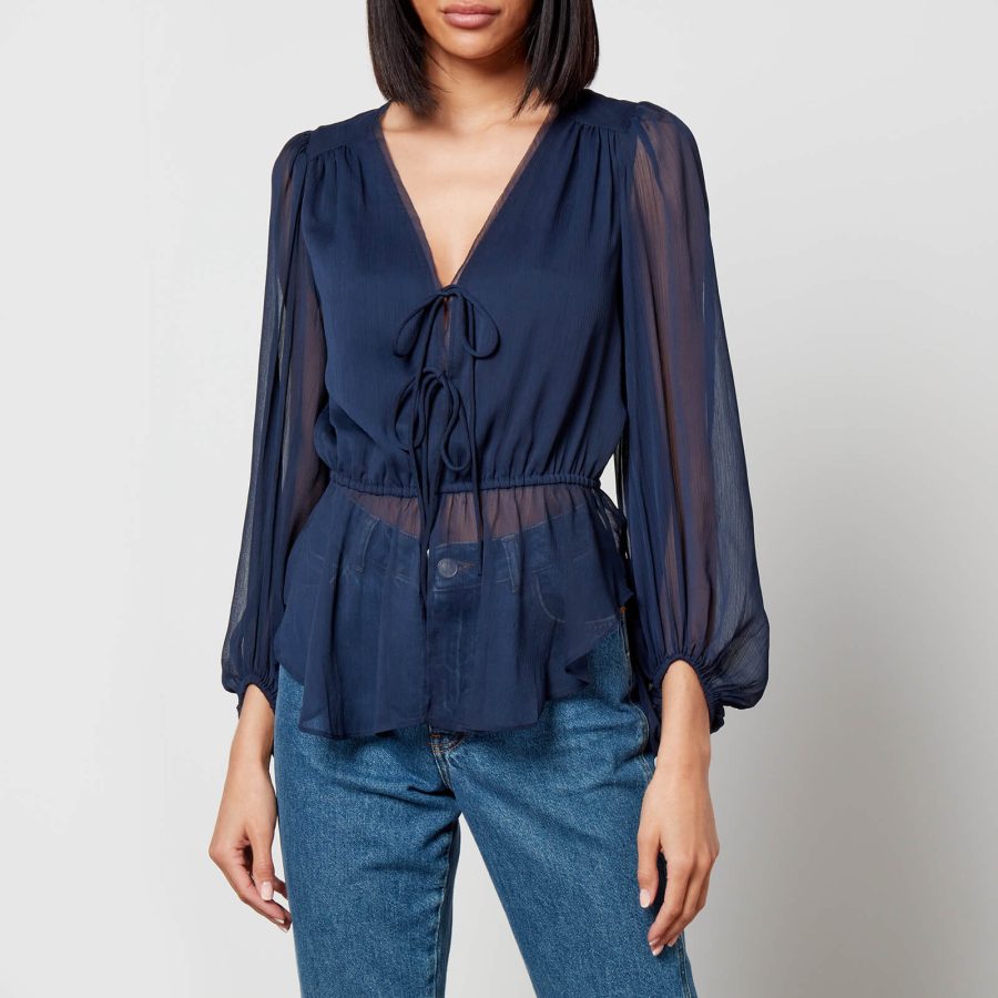 Ted Baker Frasiah Chiffon Blouse - UK 10