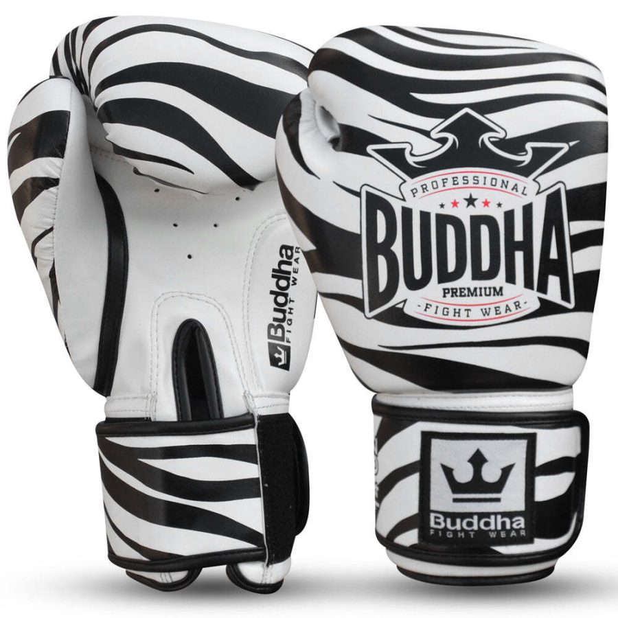 Thai boxing gloves Buddha Fight Wear Zebra