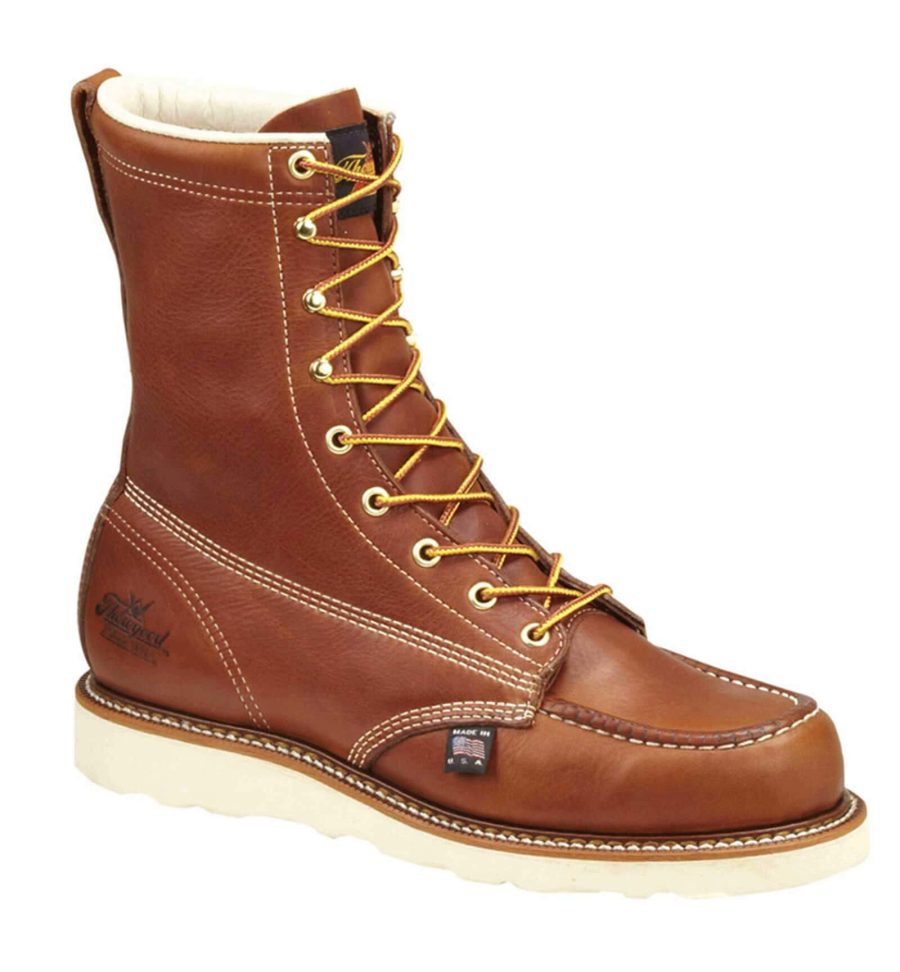 Thorogood - 814-4201 - Men's 8" Wedge Sole Work Boot (U.S.A. Made) - Narrow - X-Wide