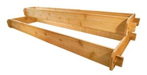 Timberlane Gardens Raised Bed Kit 2 Tiered (1x6 2x6) Western Red Cedar with Mort