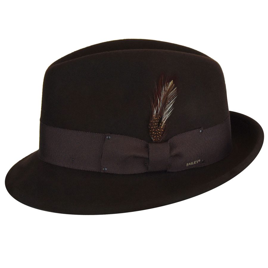 Tino LiteFelt ® Fedora - Brown/XXL