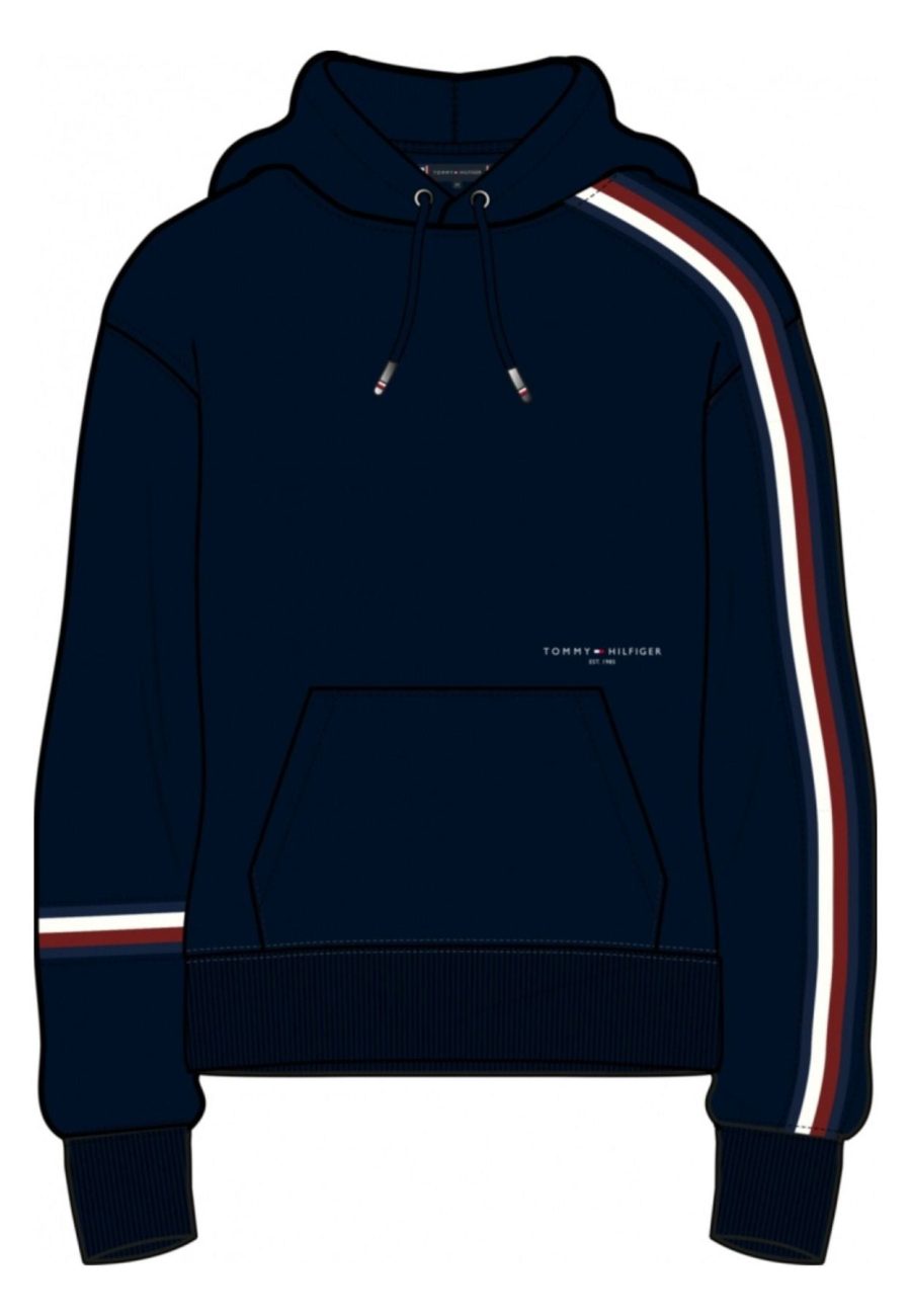 Tommy Hilfiger WCC GLOBAL STRIPE HOODY SWEATSHIRT