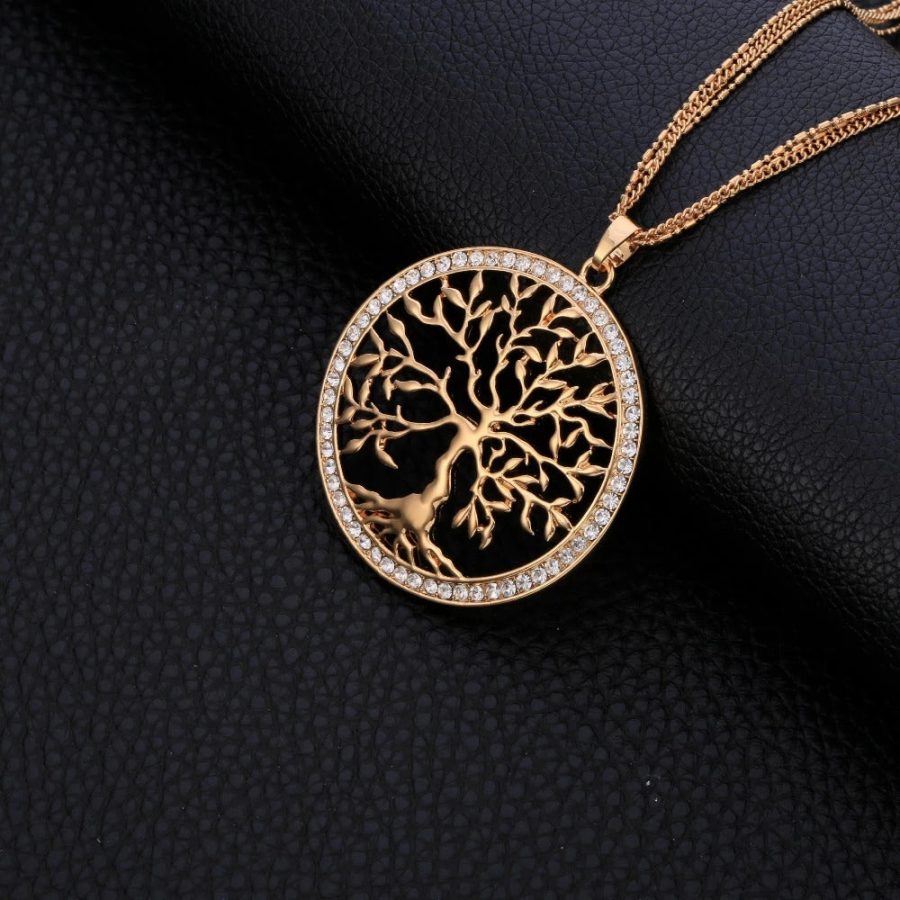 Tree of Life Circle Pendant