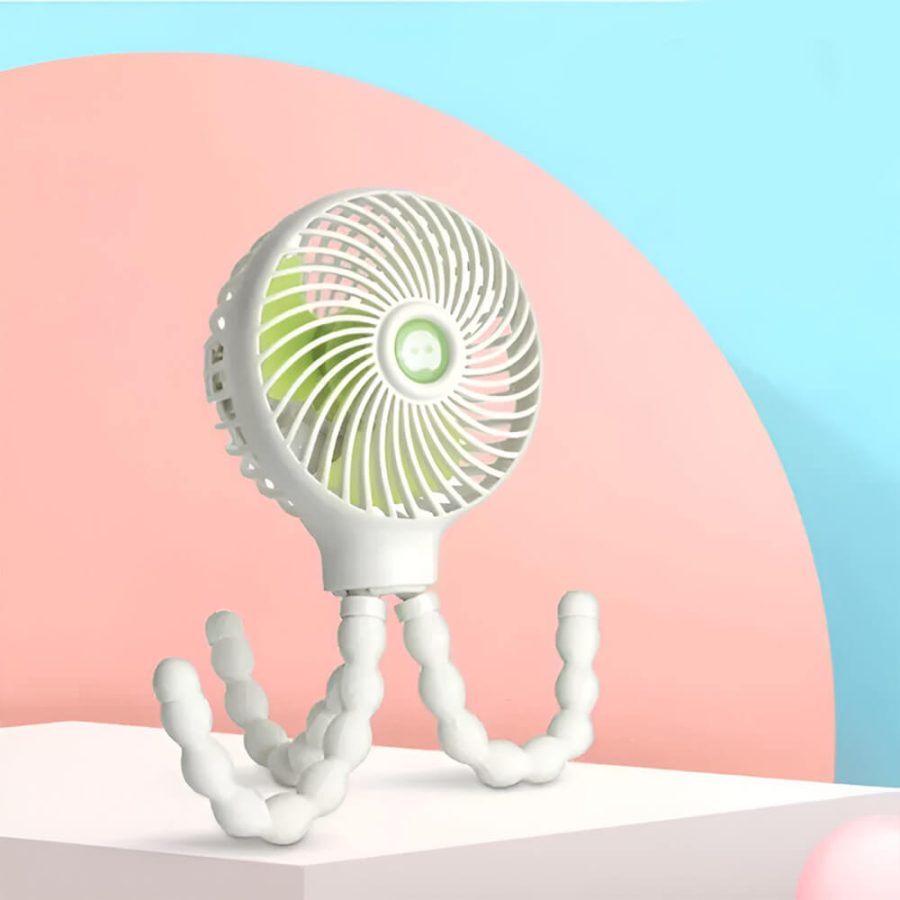 Twist & Mount Octopus Mini Fan